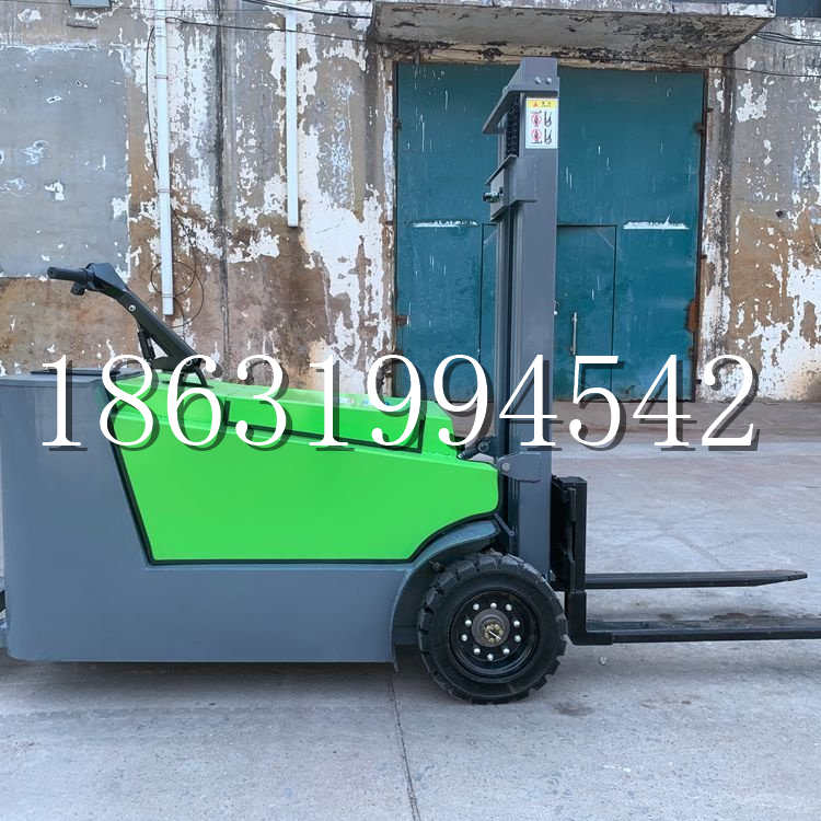 咸安区小型电动叉车1吨2吨步行站驾式电瓶堆高充电装卸车液压升降车铲车